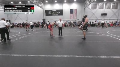 138 lbs Round 2 (6 Team) - Hunter Knight, Botetourt TC vs Mark Zolotarevsky, GPS Red
