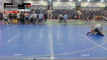 157 lbs Cons. Round 2 - Logan Williamson, Emmanuel University vs Antonio Parker, Cumberland (Tenn.)