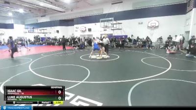 175 lbs Semifinal - Luke Augustus, Newberg vs Isaac Gil, Washougal