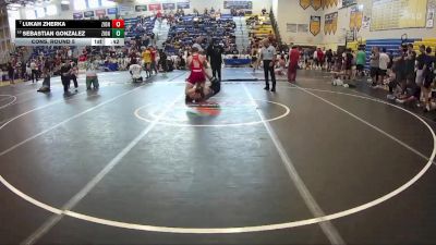 126 lbs Cons. Round 5 - Lukah Zherka, SOT / DOZ vs Sebastian Gonzalez, Eagle Empire