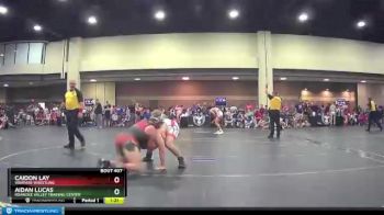 180 lbs Quarterfinal - Caidon Lay, Warfare Wrestling vs Aidan Lucas, Roanoke Valley Training Center