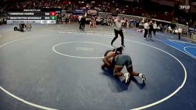 D 1 190 lbs Cons. Round 3 - Christian Harris, Parkway vs Sean-Payton McDonald, Holy Cross