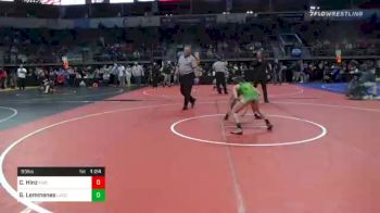 93 lbs Prelims - Cooper Hinz, Kwc vs Grahm Lemmenes, Laconia Youth Wrestling Club