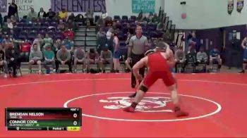 205 lbs Round 3 (6 Team) - Connor Cook, Olentangy Liberty vs Brendan Nelson, Triad