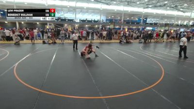 150 lbs Champ. Round 3 - Benedict Sullivan, Unattached vs Levi Frazer, Unattached