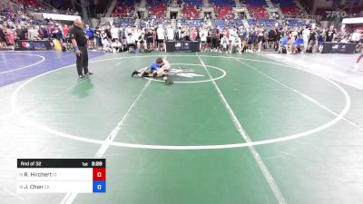 106 lbs Rnd Of 32 - Ryan Hirchert, ID vs Jayren Chan, CA