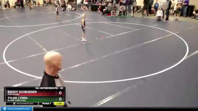 59 lbs Quarterfinal Brody Schroeder Pine Island vs Tyler Lyden Blaine Wrestling