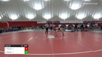 125 lbs Prelims - Connor Pierce, Scotsman W.C. vs Vince Perez, Central Michigan