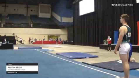 Andrew McGill - Floor, USA Youth Fitness Center - 2021 USA Gymnastics Development Program National Championships