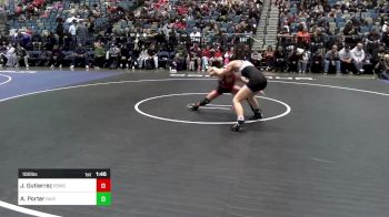 100 lbs Final - Justice Gutierrez, Pomona vs Ann Porter, Gilroy