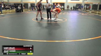 150 lbs Quarterfinal - Casey Kelley, Prairie, Cedar Rapids vs Keary Sanger, Newton