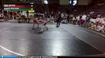 G-92 lbs Round 1 (4 Team) - Kiahna Spellman, Team CO vs Siera Becker, Team IA