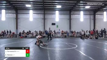 67 lbs Quarterfinal - Justin Farnsworth, Broad Axe vs Emry Ramos, Nxt Level