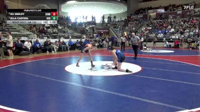 6A 120 lbs Quarterfinal - Ella Casteel, Heritage vs Eli Smiley, CONWAY HIGH SCHOOL