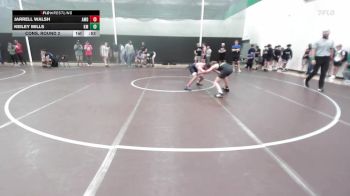 106 lbs Cons. Round 2 - Keiley Mills, Kearney Matcats vs Jarrell Walsh, AMDG