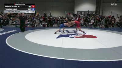 61 lbs Champ. Round 1 - Joshua Beans, Jr., Vail Wrestling Academy vs Slater Hicks, Central Coast Regional Training Center