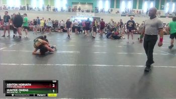 120 lbs Round 3 (6 Team) - ASHTON HORVATH, Pasco Wolfpack vs Hunter Owens, Bulldog WC