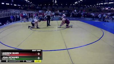 182 lbs Cons. Round 4 - John McNames, Bartram Trail H.S. vs Andrew Sears, Riverdale