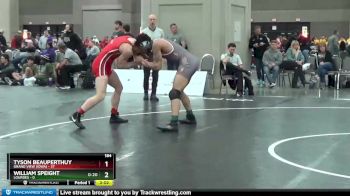 184 lbs Round 1 (16 Team) - Tyson Beauperthuy, Grand View (Iowa) vs William Speight, Lourdes