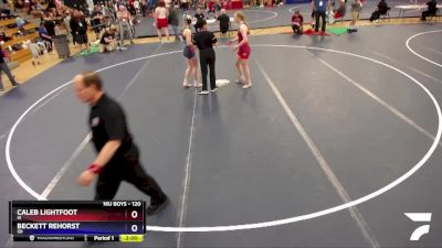 142-148 lbs Round 1 - Davi Seal, MN vs Hayden Bratland, IA