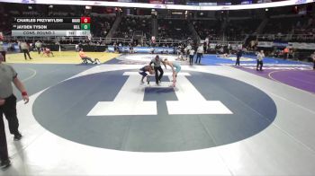 I-138 lbs Cons. Round 3 - Jayden Tyson, Bellport vs Charles Przymylski, Mahopac