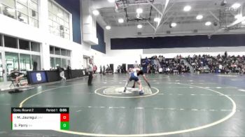 157 lbs Cons. Round 2 - Moises Jauregui, Savana vs Seth Parry, Newport Harbor