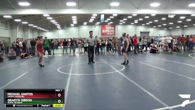 97 lbs Semifinal - Michael Santos, Legacy Dragons vs Gradyn Gibson, Rural Retreat