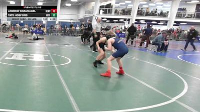 86 lbs Round Of 32 - Andrew Braunagel, Newtown vs Tate Hosford, New England Gold WC