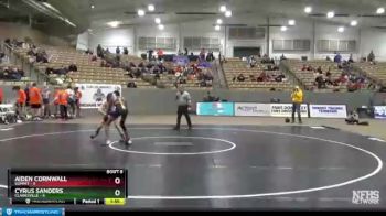 106 lbs Semis & 1st Wb (8 Team) - Aiden Cornwall, Summit vs Cyrus Sanders, Clarksville