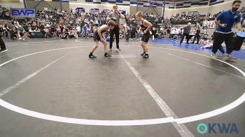 85 lbs Semifinal - Stetsyn Prater, Tuttle Wrestling vs Christopher Walton, Piedmont