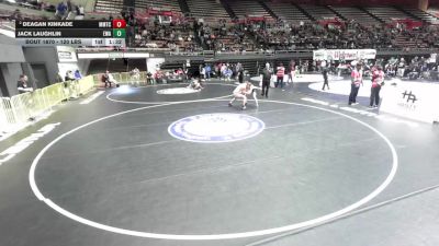 120 lbs Champ. Rd Of 32 - Jack Laughlin, Esteem Wrestling Academy vs Deagan Kinkade, MTC - MANTANONA TRAINING CENTER