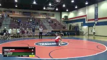 120 lbs Round 2 - Yanik Simon, Huntsville vs Tim Snow, Vestavia Hills