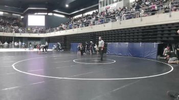 56 lbs Quarterfinal - Myalla Easter, Falls vs Saylor Guerrieri, Milton