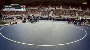 157-D3 Cons. Round 3 - Jacob West, Lee Williams High School vs Samuel Semken, Crismon High School