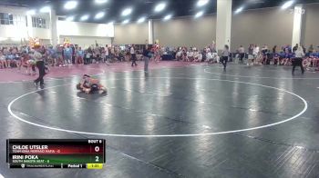 105 lbs Champ Round 1 (16 Team) - Irini Poka, South Dakota Heat vs Chloe Utsler, Team Iowa Mermaid Mafia