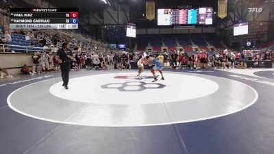 126 lbs Champ. Rd Of 16 - Paul Ruiz, CA vs Raymond Castillo, CA