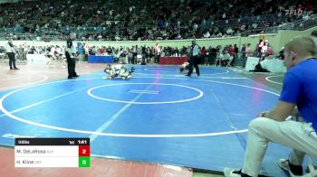 110 lbs Round Of 16 - Marcus DeLaRosa, Altus JH vs Huck Kline, Hobart