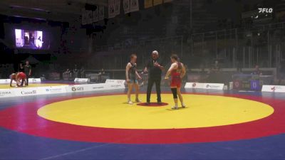 59kg (non-olympic) 1st Place Match - Hannah Taylor, Brock WC vs Michaela Rankin, Brock WC