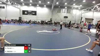 78 lbs Rr Rnd 3 - Nate Fenner, Bethlehem Catholic vs Hunter Webster, Top Hammers