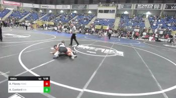 136 lbs Round Of 16 - Aniela Flores, Pomona Elite vs Ambie Custard, 308 Wr Ac