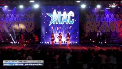 Mac's Allstar Cheer - Senior Starz [2025 L6 Limited Coed - Small Day 1] 2025 The American Grand Grand Nationals