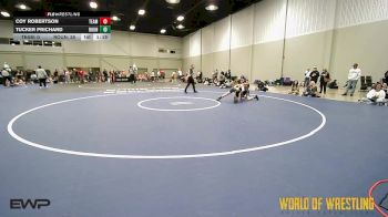 100 lbs Rr Rnd 1 - Coy Robertson, Team Wyoming 14U vs Tucker Prichard, Roundtree 14U