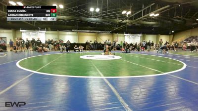 76-80 lbs Consi Of 4 - Lukas Lomeli, Shelton Wrestling Academy vs Adrian Colescott, Madill Takedown