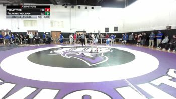 113 lbs Round Of 16 - Riley Vine, Fitch/Ston/Grasso vs Edward Fioletov, Glastonbury