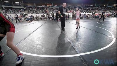 80 lbs Semifinal - Haven Pohlsander, Raw Wrestling Club vs Brinlee Brooks, SEO Wrestling Club