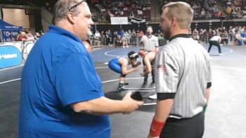 D 2 215 lbs Champ. Round 2 - Lucas Guidry, Teurlings Catholic vs Christian Johnson, Vandebilt Catholic