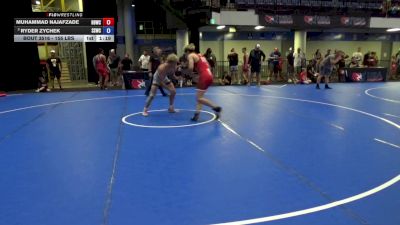 155 lbs 7th Place Match - Muhammad Najafzade, Honey Badger Wrestling Club vs Ryder Zychek, South Side Wrestling Club