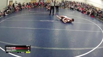 125 lbs Round 5 (6 Team) - Kylan Ooton, Oklahoma Elite vs Briggs Terrill, Kansas Mamba