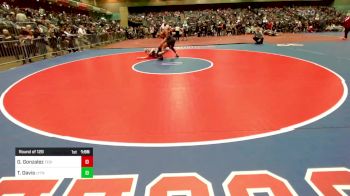 190 lbs Round Of 128 - Glean Gonzalez, Thomas Edison vs Tyler Davis, Layton