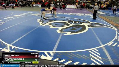 Semifinal - Brett Bridger, Fullerton vs Wyatt Reichenberg, Banner County